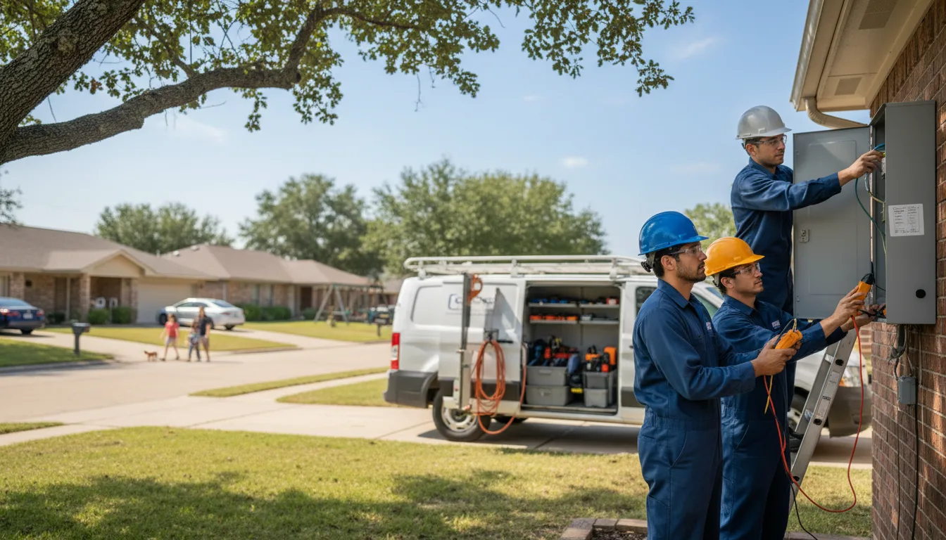 Certified electrician providing emergency electrical services in Litchfield, CA